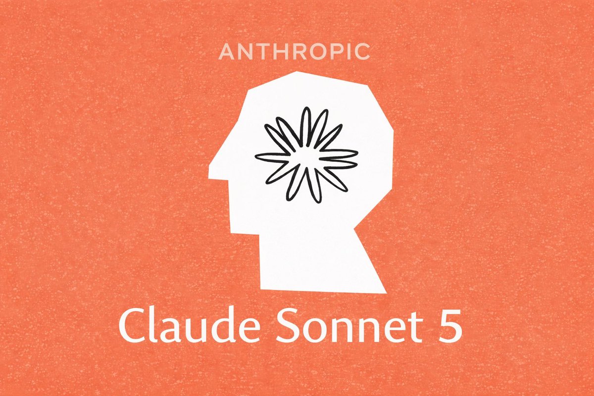 🚨 Claude Sonnet 5 drops next week.

↳ 1M context
↳ Half the price of Opus 4.5
↳ Best-in-class for agentic coding

LFG!! 💥