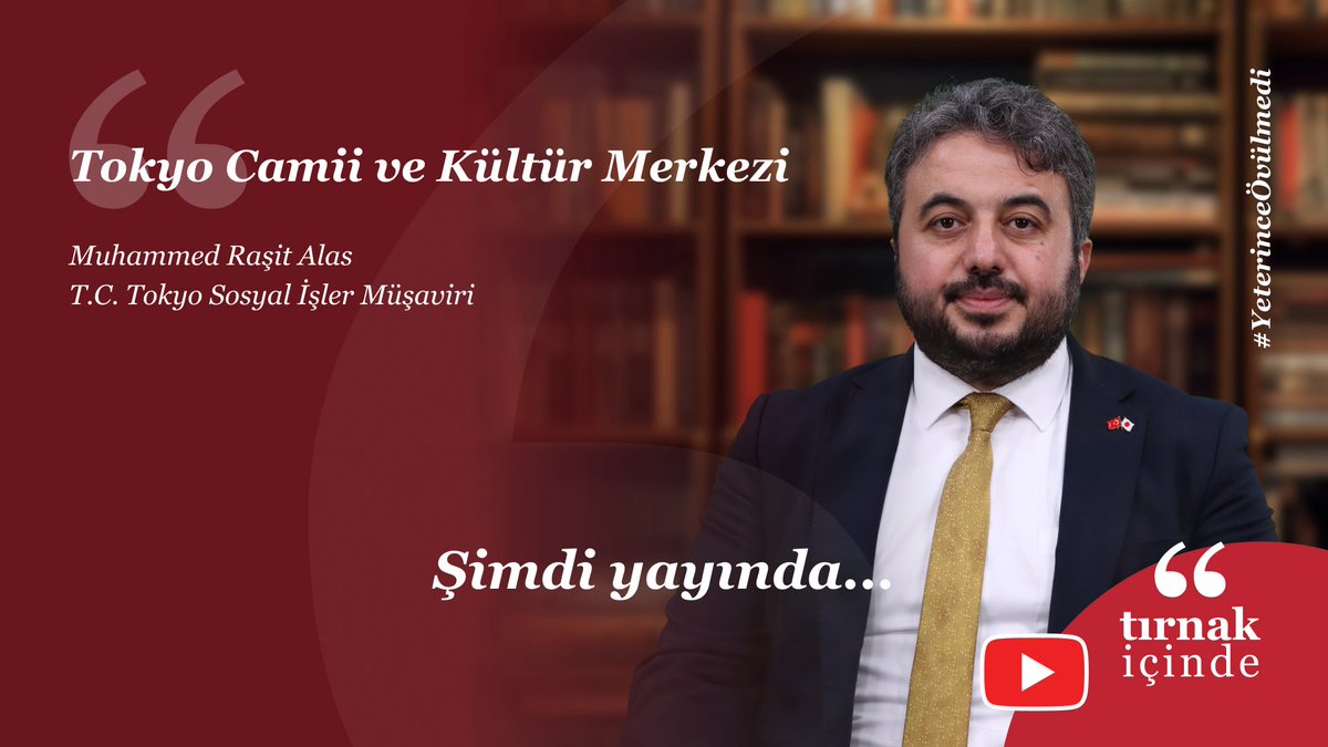 * Mançurya’dan Japonya’ya uzanan Kazan Türkleri ve Tokyo Camii’nin kuruluş süreci
* Tokyo Camii sadece bir ibadet mekânı mı yoksa bir kültür ve buluşma merkezi mi?
* Japonların Tokyo Camii’ne olan ilgisi ve İslam’la kurulan bağda Abdurreşid İbrahim Efendi’nin rolü
* Tokyo Camii