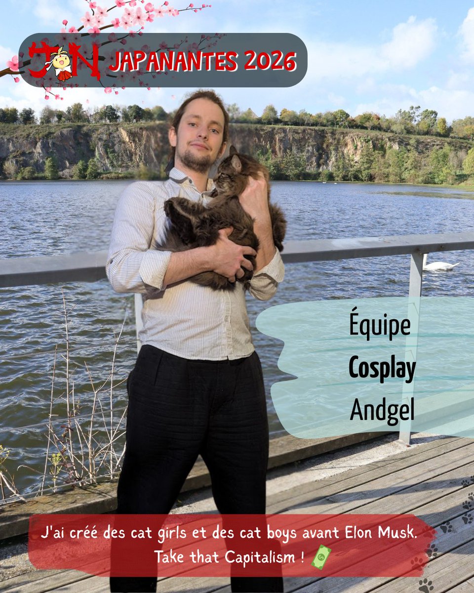 Ohayo ! 🌸

Aujourd'hui, on continue les présentations des membres de l'association, avec le pôle cosplay ! ✨

Si le concours est si beau, c'est grâce à eux. 
Restez à l'affut, des annonces arrivent prochainement ! 🥳
#japanantes #JN15 #cosplay #presentation