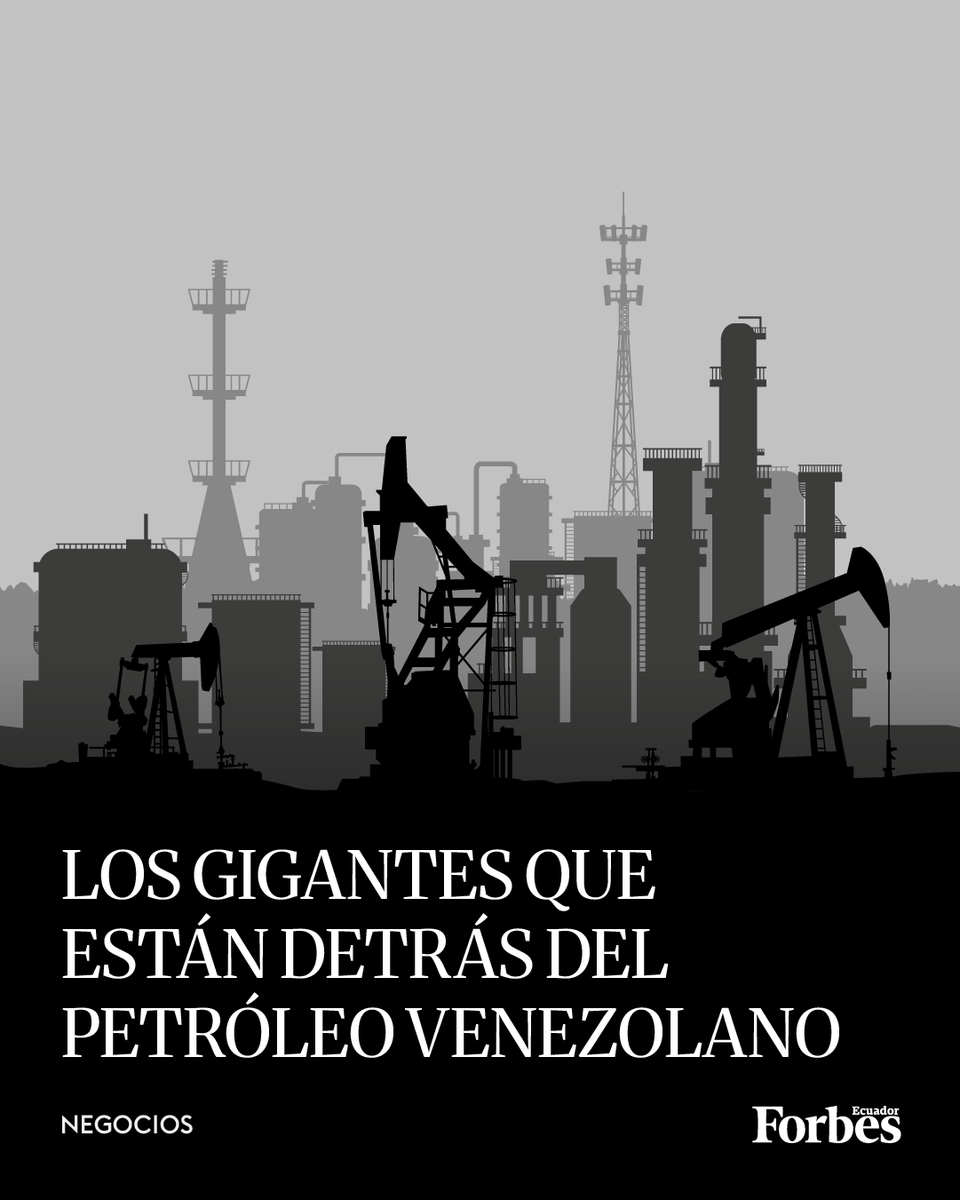 forbesecuador's tweet photo. #Negocios l Después de la invasión a Venezuela, el presidente estadounidense, Donald Trump, se reunió con los CEO de las 17 empresas petroleras más grandes del mundo. El mandatario instó a estas compañías a invertir US$ 100.000 millones en este país para controlar la industria.

👉🏻 Lee y conoce los gigantes detrás del petróleo venezolano, aquí: https://t.co/0z3e0S9hKE

#ForbesEcuador #venezuela #petróleo #economía #inversiones