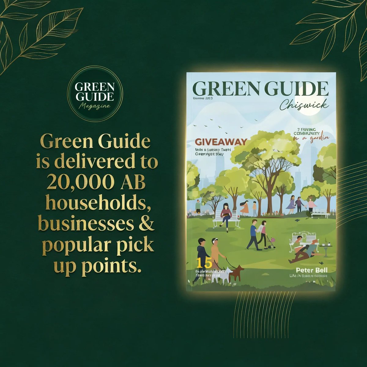 GreenGuide_Mag's tweet image. A meaningful way to reach local people 💚
Green Guide Magazine complements your marketing mix by connecting your business with a trusted local audience. Print is here to stay, and the opportunities are only growing. 

Don't miss your chance with our upcoming Spring issue!