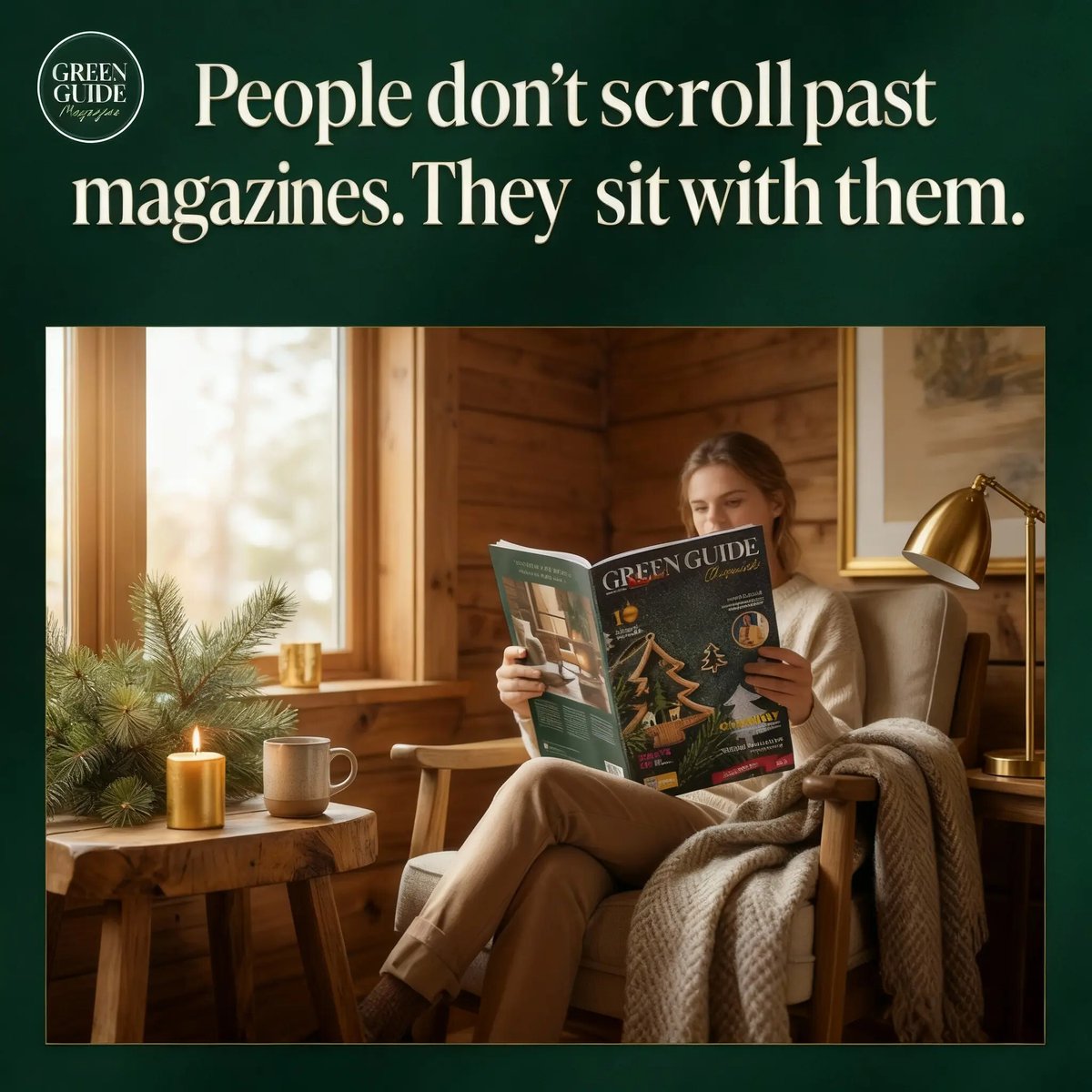 GreenGuide_Mag's tweet image. A meaningful way to reach local people 💚
Green Guide Magazine complements your marketing mix by connecting your business with a trusted local audience. Print is here to stay, and the opportunities are only growing. 

Don't miss your chance with our upcoming Spring issue!