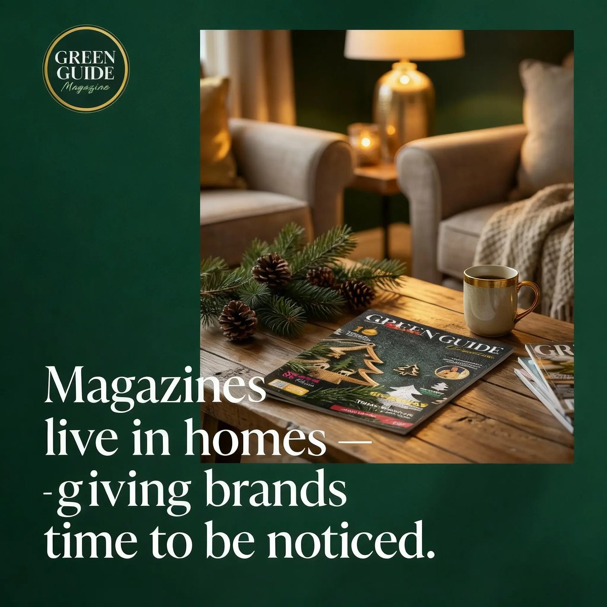 GreenGuide_Mag's tweet image. A meaningful way to reach local people 💚
Green Guide Magazine complements your marketing mix by connecting your business with a trusted local audience. Print is here to stay, and the opportunities are only growing. 

Don't miss your chance with our upcoming Spring issue!