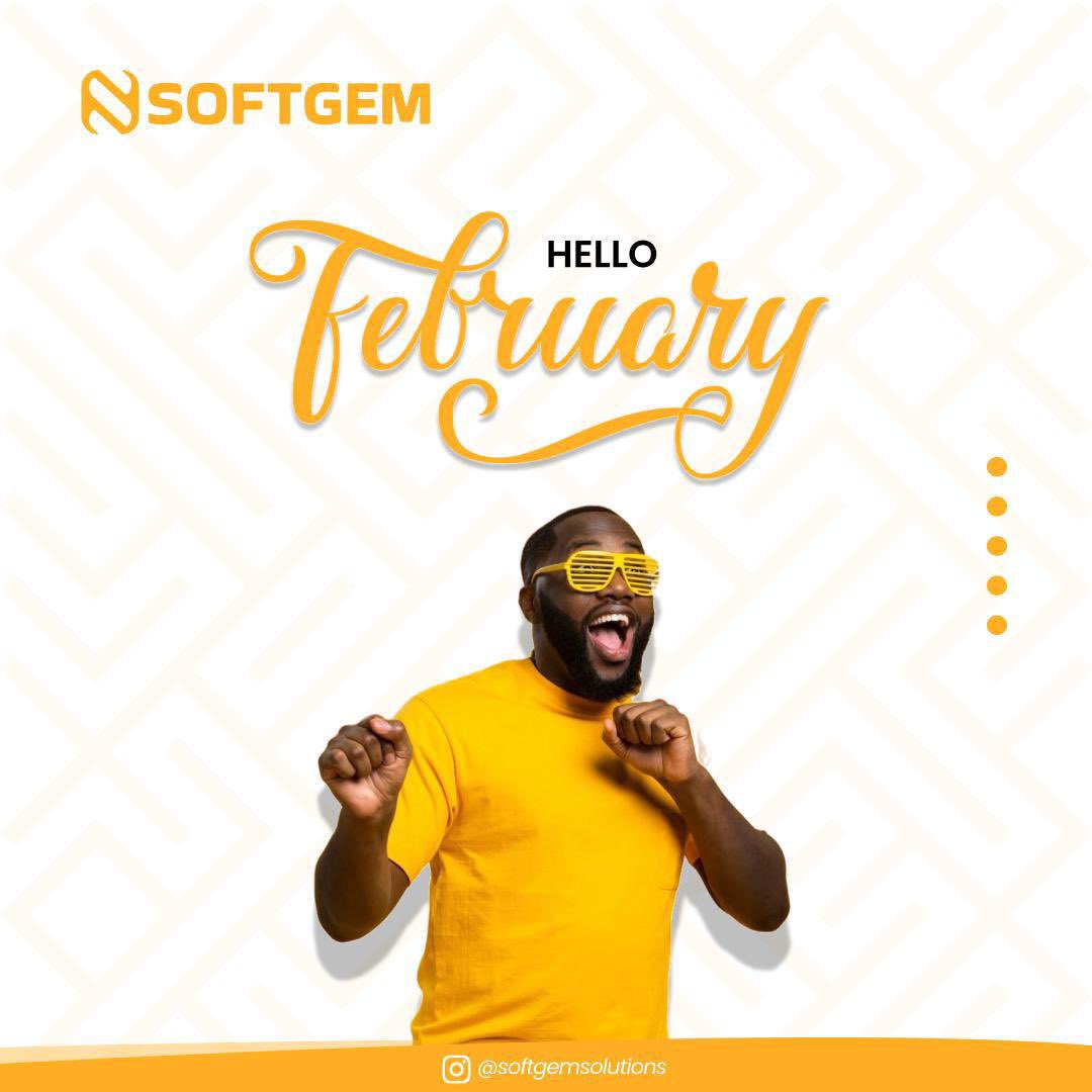 SoftGEMglobal's tweet photo. Finally January has ended…. 3 months later. Welcome to February, Happy new month. https://t.co/H2HlIyLDZq
