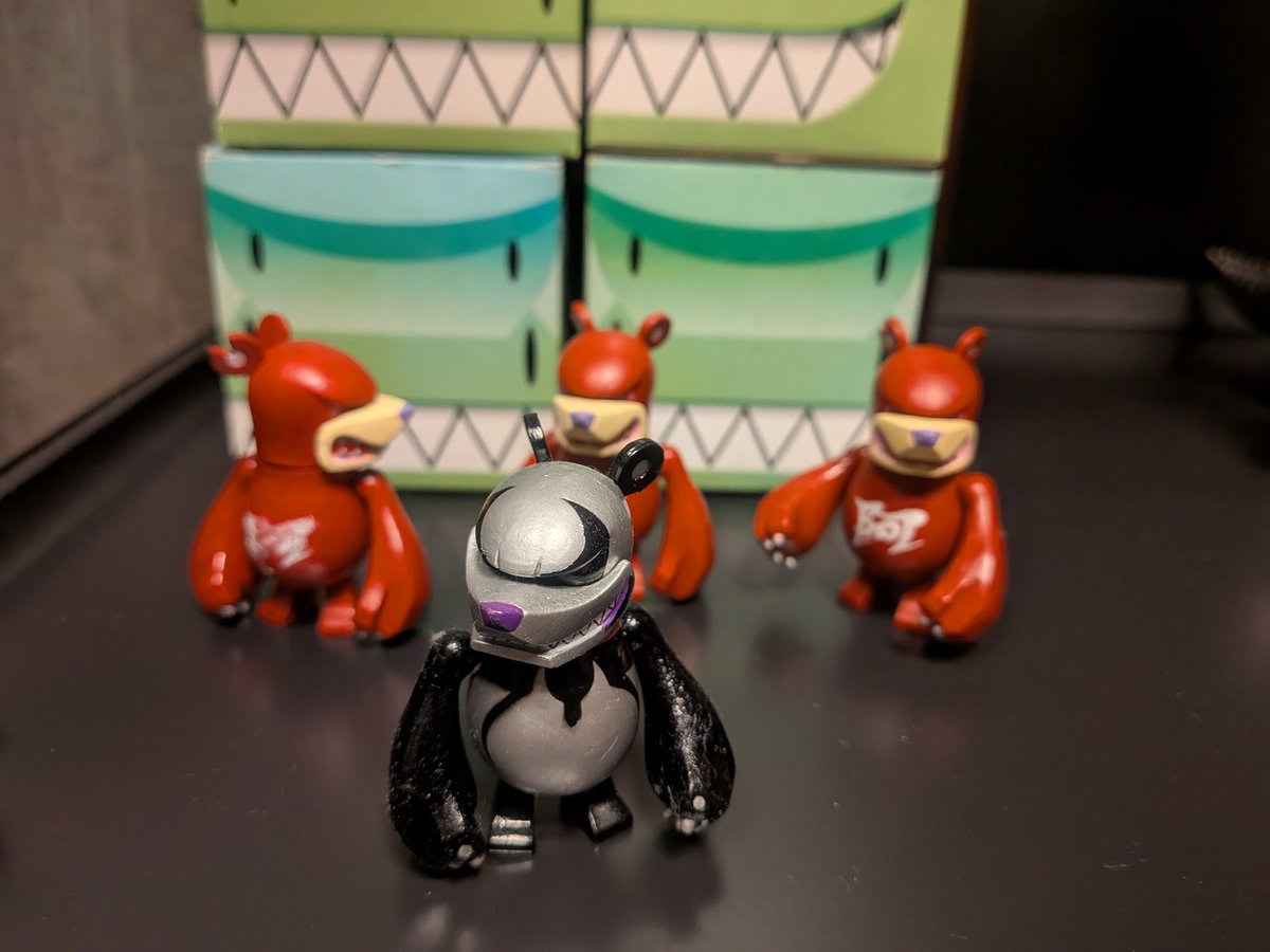 荷造り中にずっと探してたTOUMAさんのmini goonやっと発掘できたので