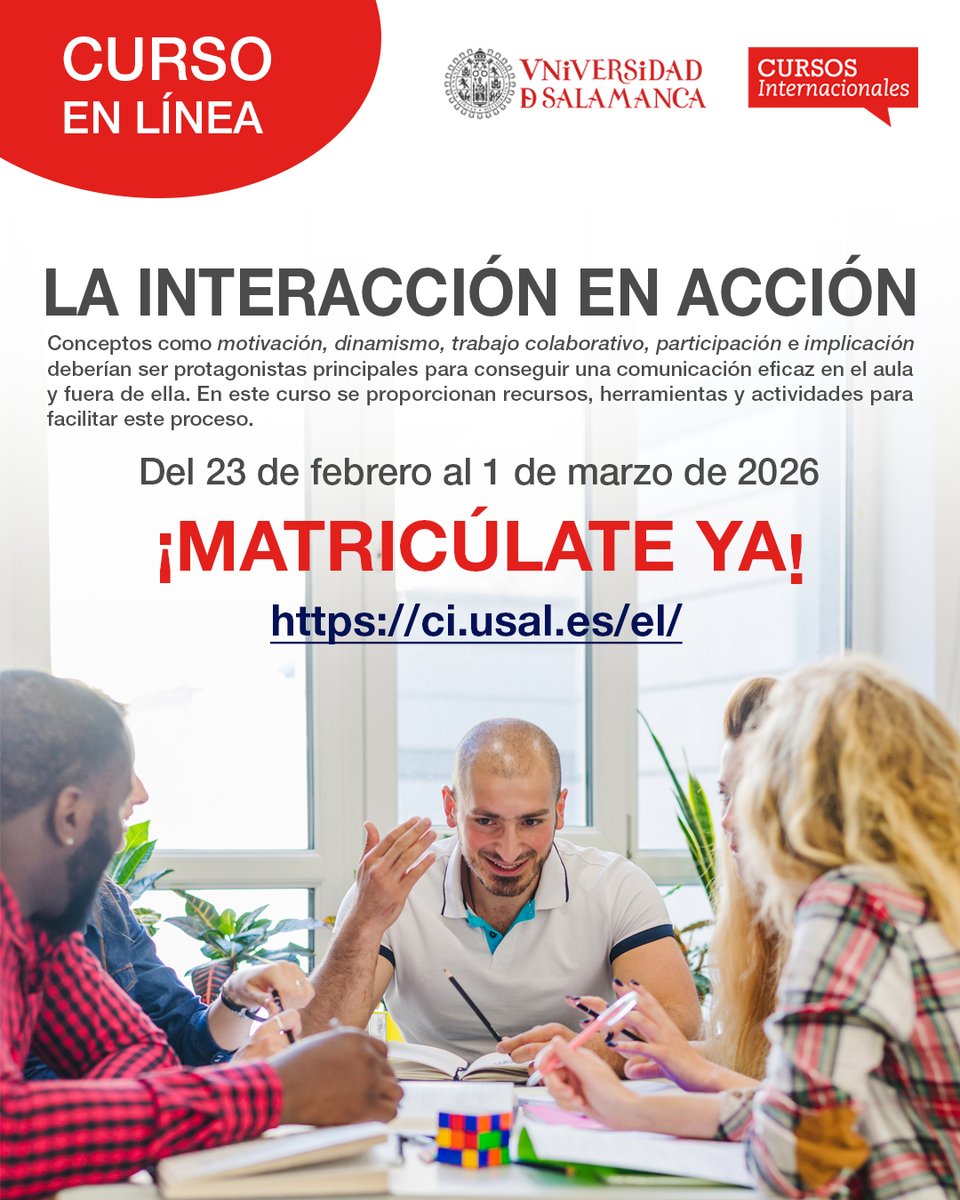 Cursos Internacionales USAL tweet media