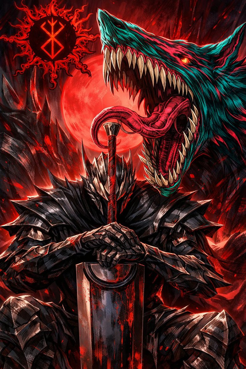 mnwdhrm's tweet photo. #Wallpaper #Berserk #guts https://t.co/ci5EnScTxy