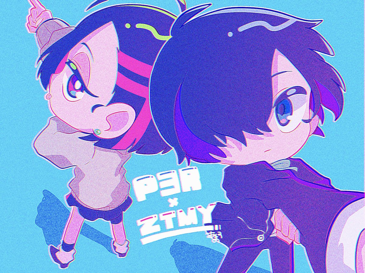 AkaO_red08's tweet image. #P3R #ずとまよファンアート