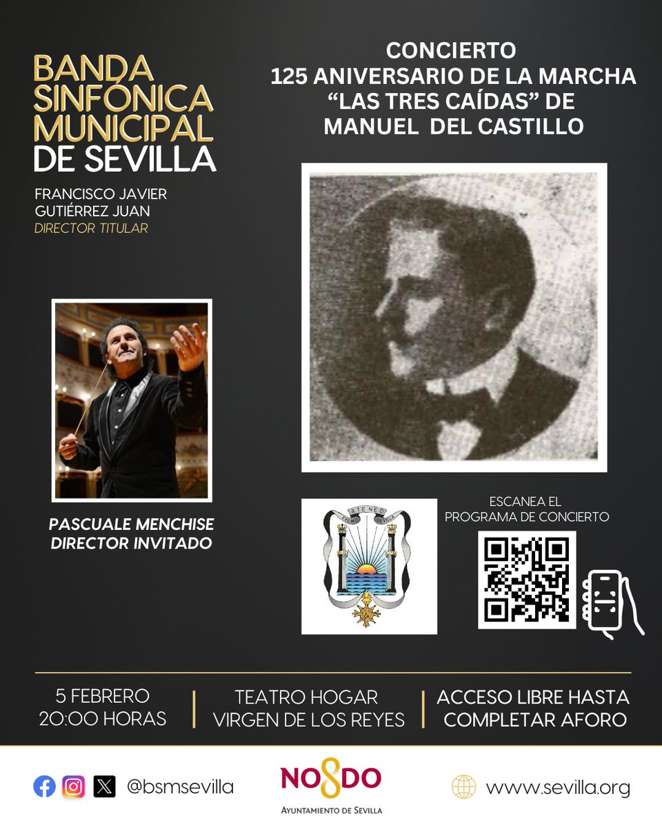 Banda Sinfónica Municipal de Sevilla tweet media