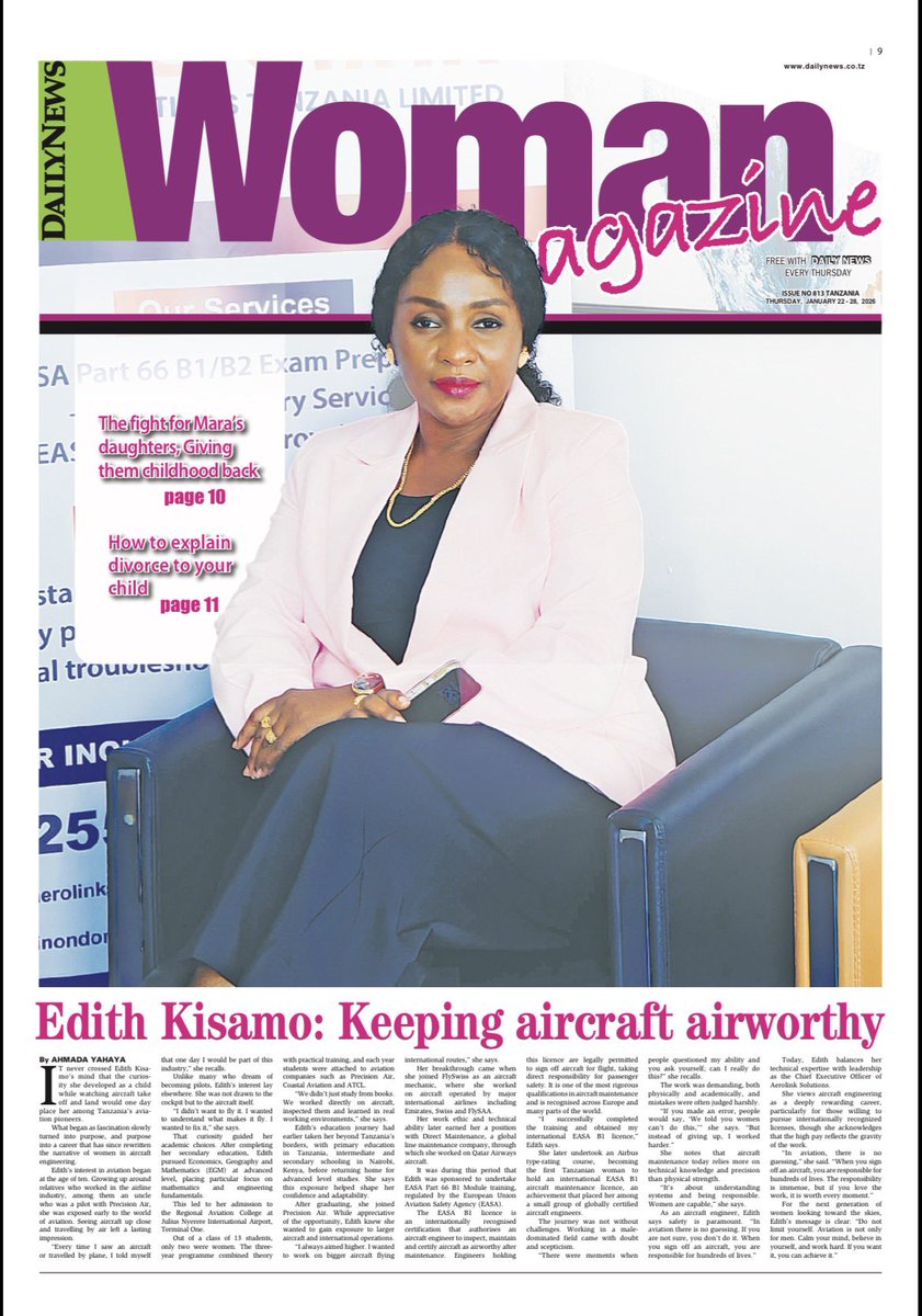 RACTanzania's tweet photo. offer one of the best aircraft engineering maintenance courses, opening doors of opportunity for everyone, especially girls ready to rise, lead, and shape the future of aviation.

#WomenInAviation #GirlsInSTEM #AviationEngineering #FlyHighDreamBig #BreakingBarriers https://t.co/Qql0VRh0e1