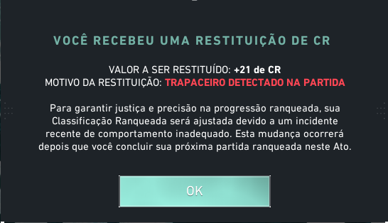 NeoxyD13's tweet photo. Gostaria de saber da @riotgames / @RiotGamesBrasil 
o que se passa na porra dos servidores do @VALORANTBrasil /@VALORANT !!!!
Porque isso aqui é inacreditável.
Eu sou "reembolsado" com os Cr depois de 5 smurfs e 2 cheaters... MAS NÃO É CONTABILIZADO!!!!!!!!!!!!!!!!!!!!!🤩🤩🤩🤩🤩 https://t.co/uNqDaFcBLy