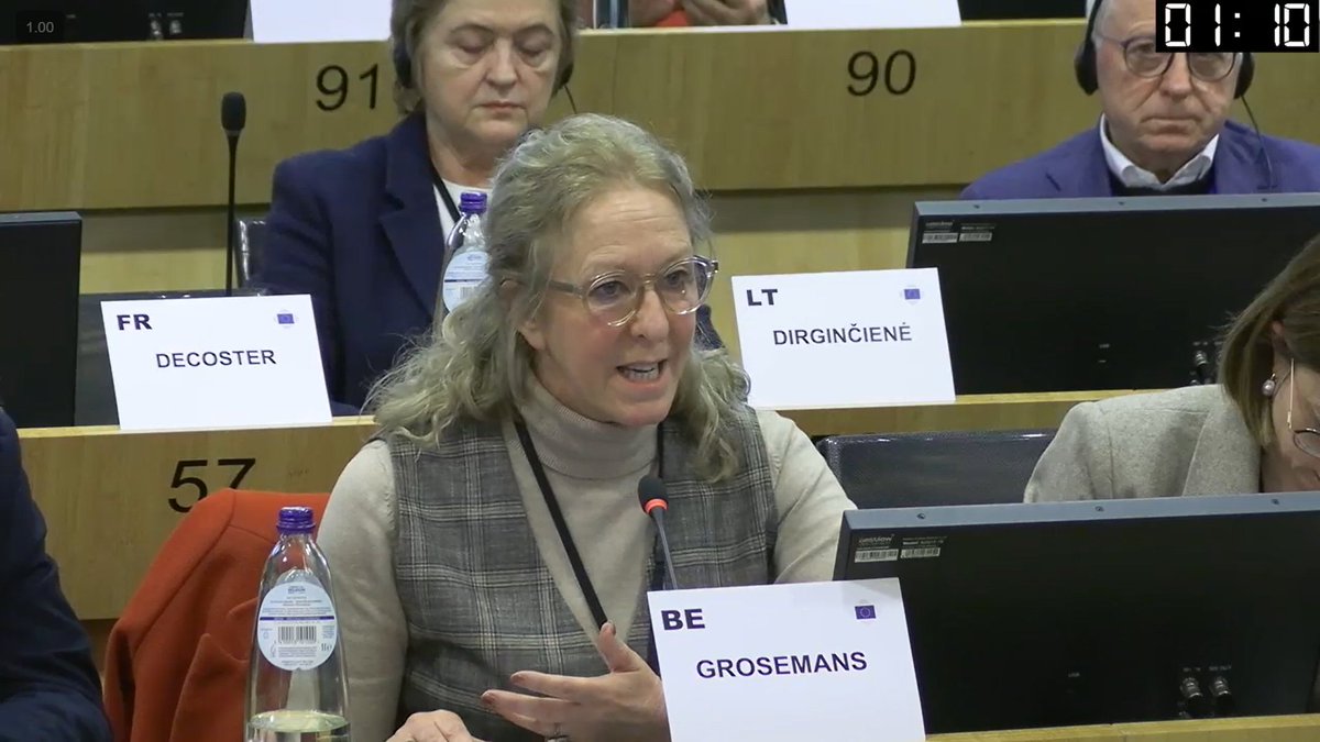 EA_CoR's tweet image. At today’s @EU_CoR #SEDEC debate with EU Commissioner @GlennMicallef , @EA_CoR member Karolien Grosemans stressed the importance of #excellence in #education to build a resilient generation.

"These are challenging times for young people. The world is changing rapidly and