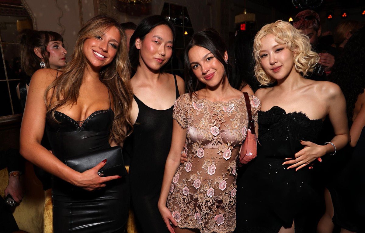 ROSÉ with Olivia Rodrigo, Madison Hu and Tate McRae