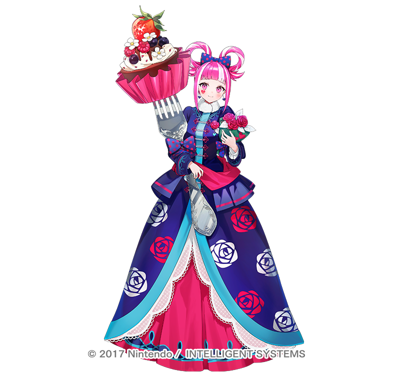 「『ファイアーエムブレムヒーローズ』にて 「高鳴る愛らしさ オルテンシア」のイラス」|T山のイラスト