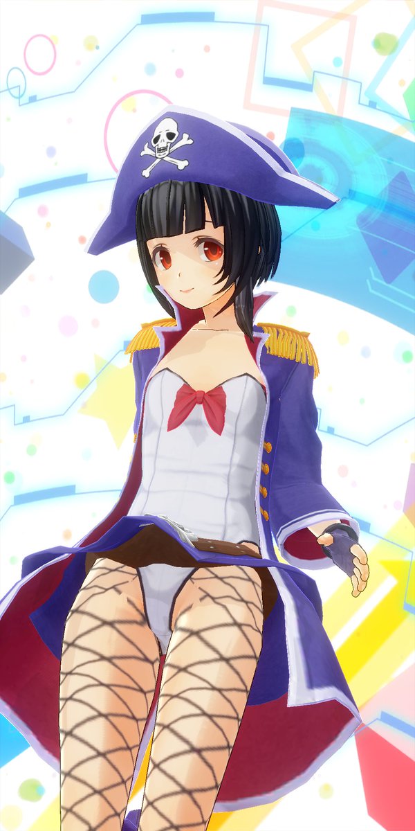 AliisTails's tweet photo. 🏴‍☠️「やあ、相棒！(Ahoy, matey!)
満月のあいさつにきたよ。
#電子海賊 ホワイトだよ。

2月の満月は「雪月/SnowMoon」

「罠猟月/TrapersMoon」
ともいうよ。
10月の狩猟月/ハンターズムーンとセットかな。

バレンタインて相棒の代名詞だよね？

#カスタムキャスト
#エレクトリアコード
#うさぎとさめ https://t.co/vFC5gm2Hmz