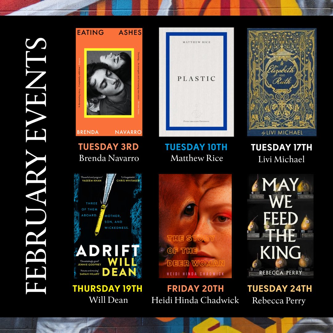 BlackwellsMcr's tweet photo. We've got some great events coming up in February - litfic, historical, thriller, poetry - you can get tickets and see the full lineup on our Eventbrite page by following the link below! https://t.co/9wxn2WYuaZ