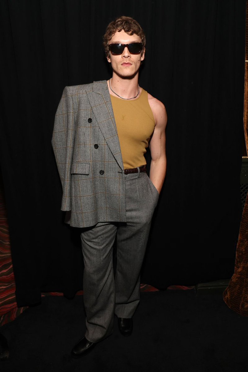 Connor Storrie stuns at YSL, W Magazine and Charli XCX Grammy after party in Los Angeles.

📸 Phillip Faraone/Getty Images