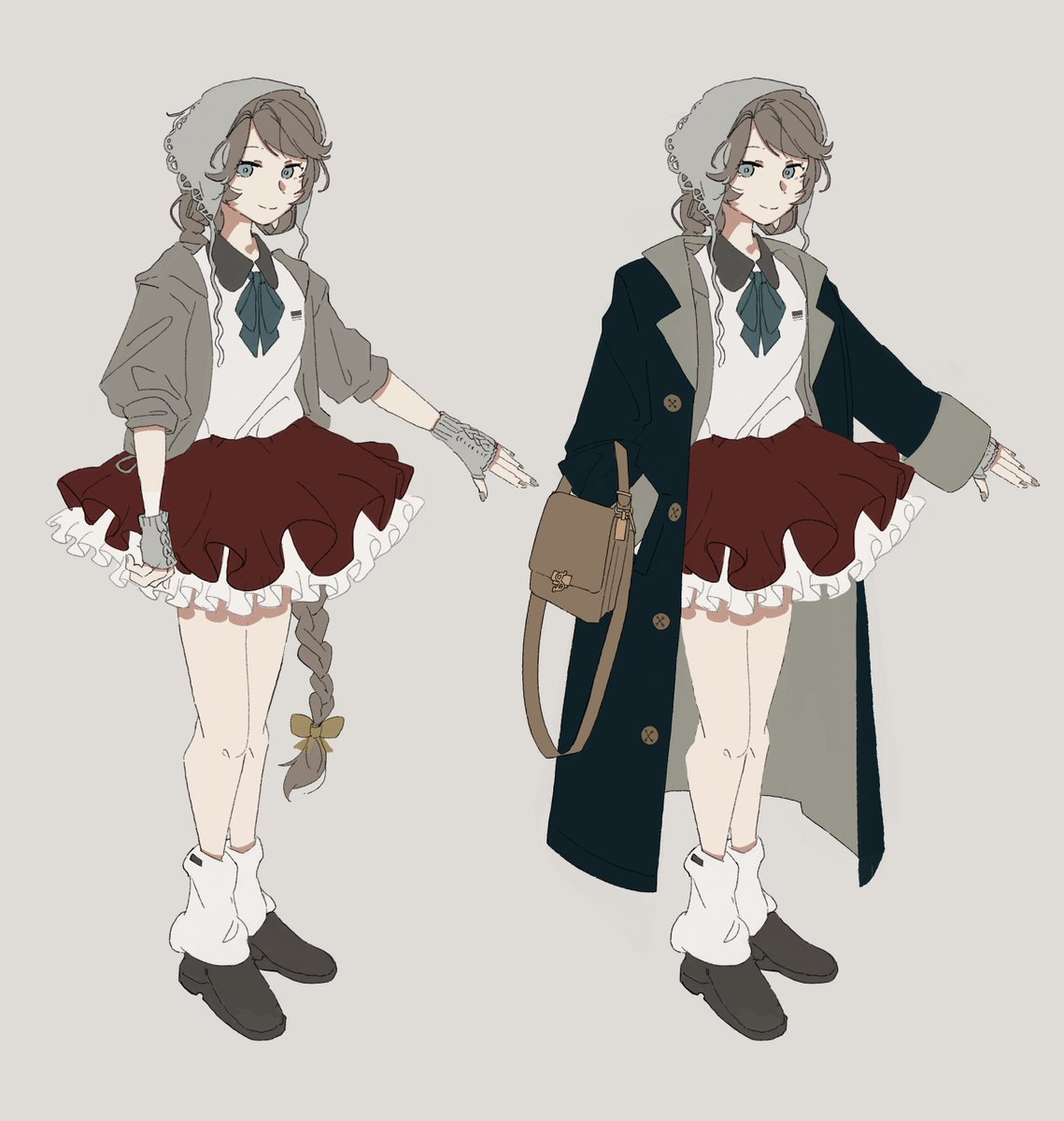 服を考えていた