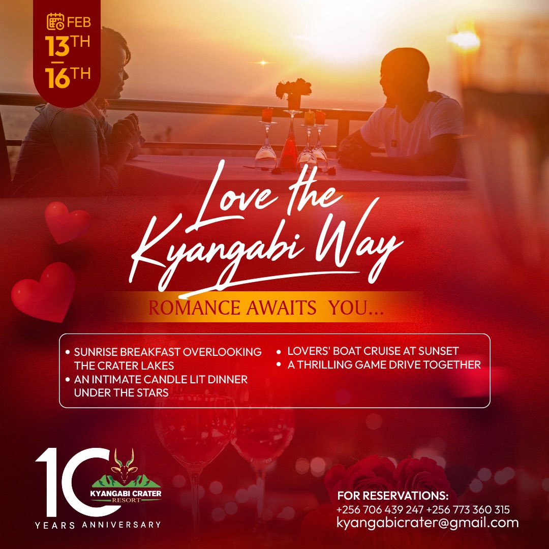 Kyangabi Crater Resort tweet media