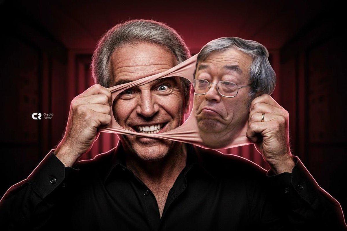 🚨 EPSTEIN IS SATOSHI NAKAMOTO?

This theory is the final boss of Bitcoin FUD.

It sounds insane enough to feel believable. But once you slow down and check actual records, it falls apart.

Start with the timeline.

Satoshi released the Bitcoin whitepaper in 2008 and was coding