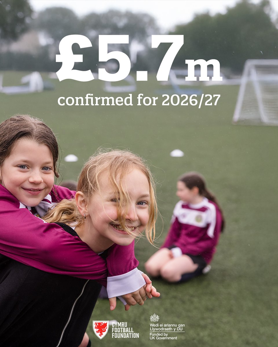 Cymru Football Foundation tweet media