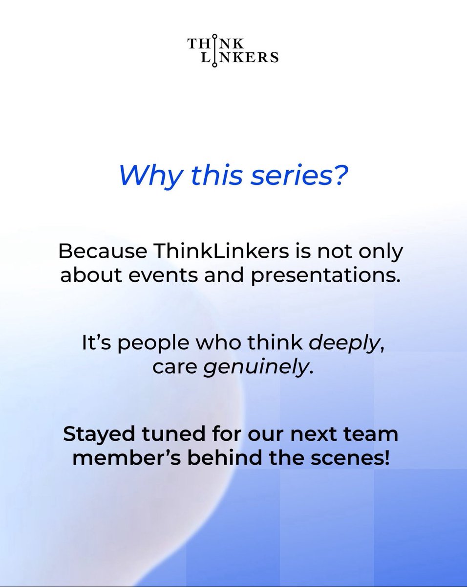 ThinkLinkers - Linking Knowledge to Success tweet media