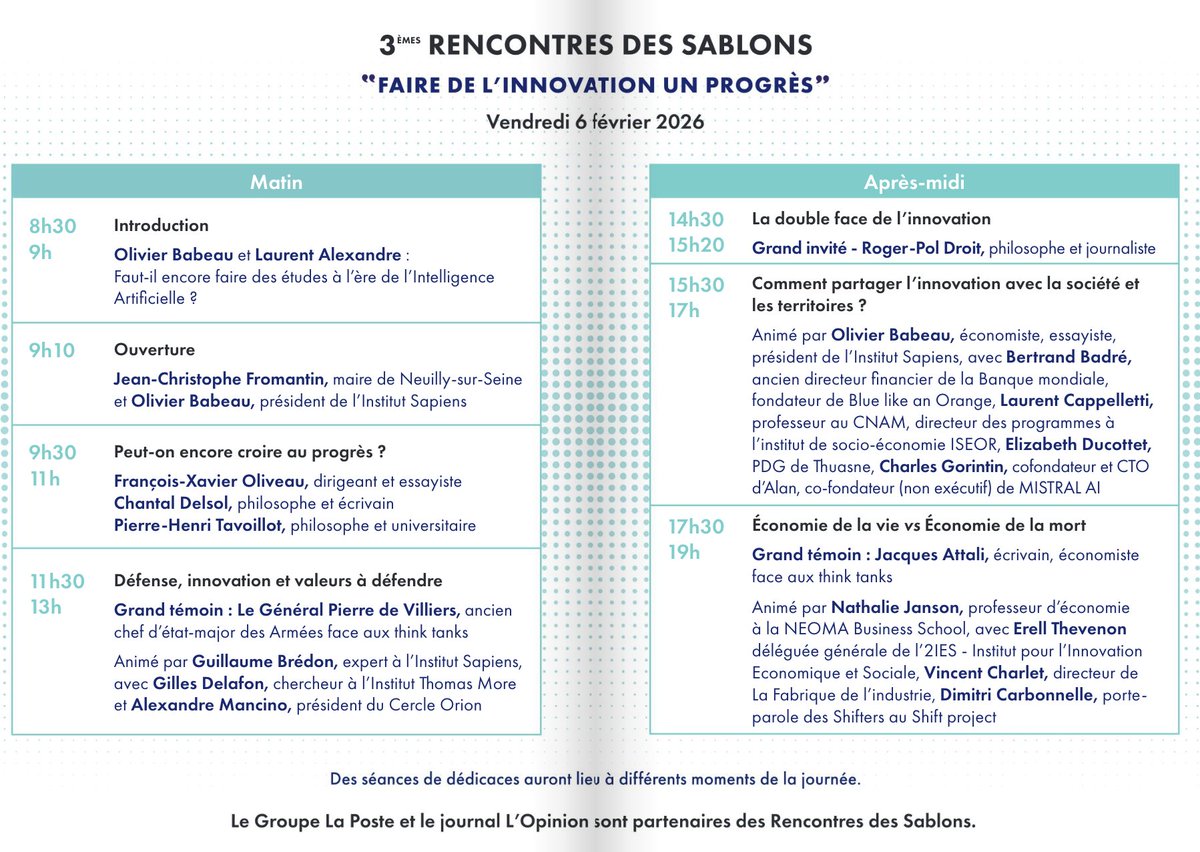 Institut Sapiens tweet media