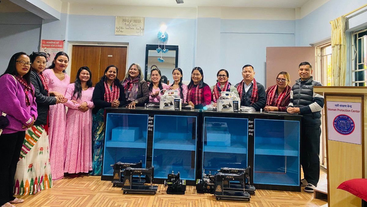 Congratulations to our women and girls for completing their sewing training! A big thank you to our supporters for helping them achieve financial independence. Let's keep empowering women and girls in Nepal! 

Support our cause:
friendsofwpcnepal.kindful.com/?campaign=1098…