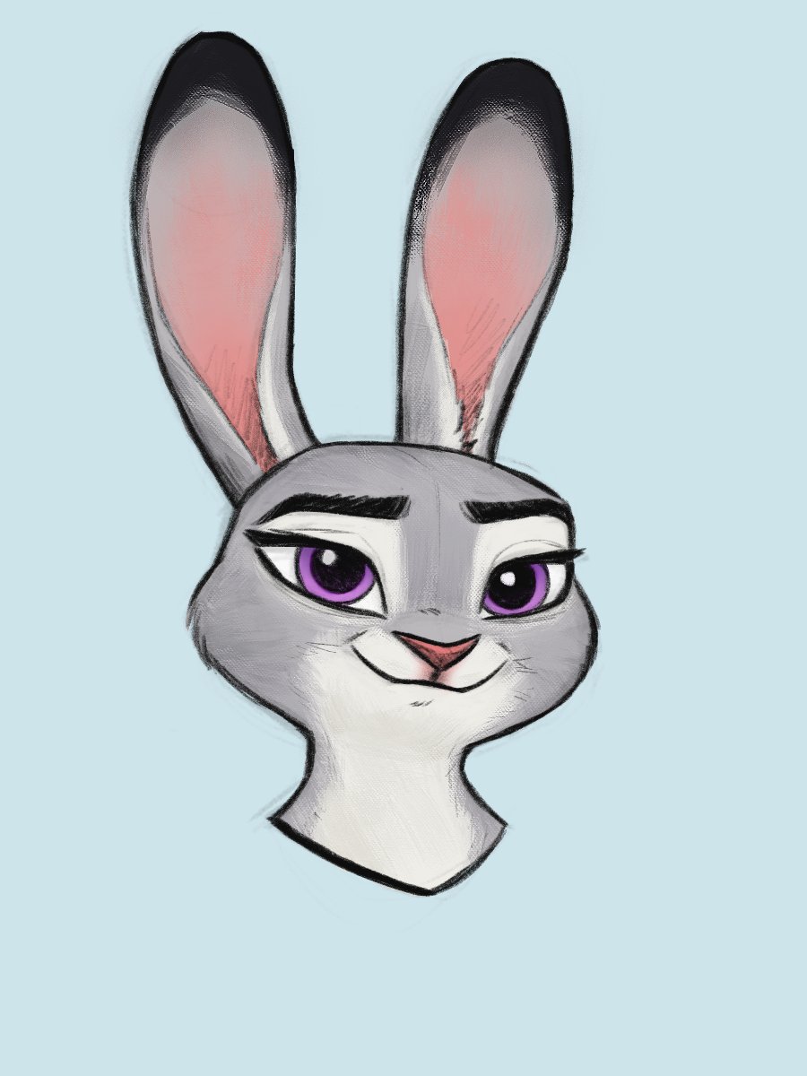 🐰Learning a little more about the style of this film o-o #Zootopiafanart #furryartwork
