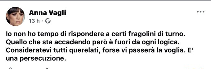 MrWolf_IT's tweet image. Ma non è proprio lei che deve rispondere ad una querela?
#Garlasco #Vagli