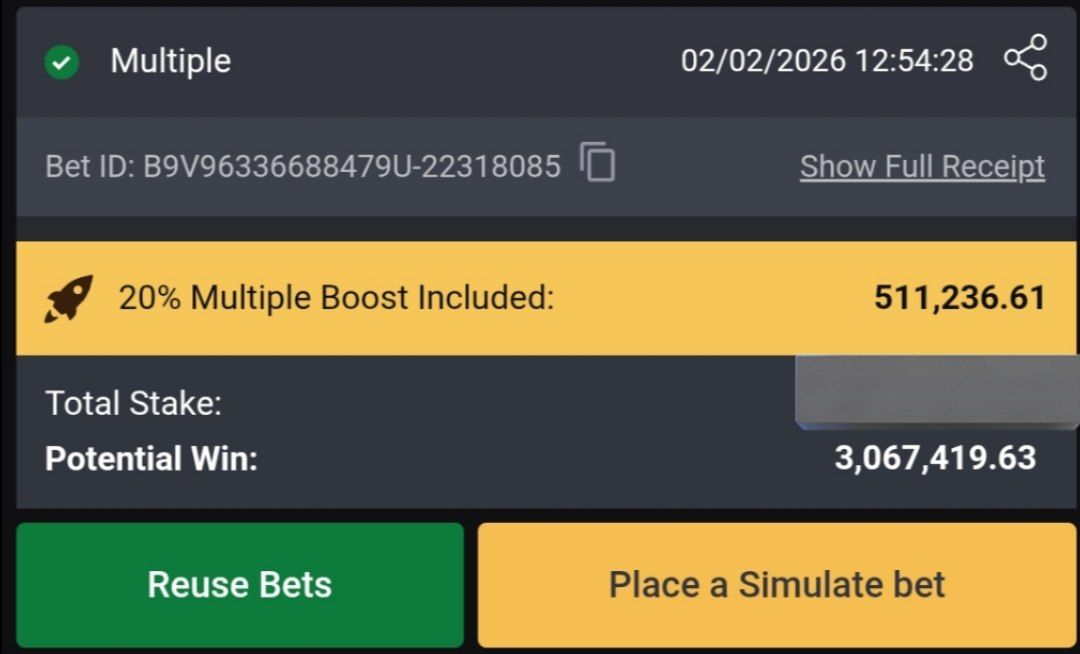 10+ &amp; 3+ odds on Bet9ja

#Bet9jaCode: 3ZBXH3D, 3ZBXLWD

DON'T HAVE AN ACCOUNT? REGISTER HERE
👇🏾👇🏾👇🏾
sports.bet9ja.com/mobiles