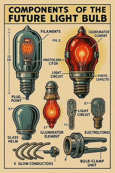 Components of the Future Lightbulb redbubble.com/shop/ap/171400…