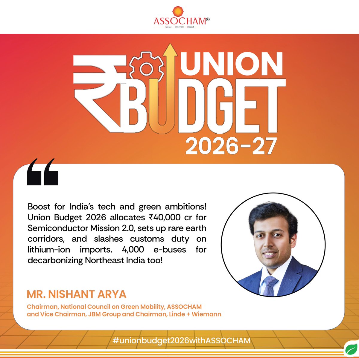 ASSOCHAM tweet media