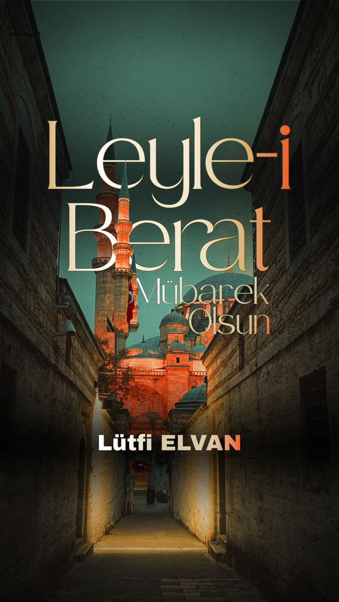 Lütfi Elvan tweet media