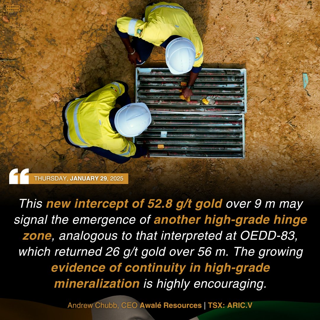 Awalé Resources (TSX-V: ARIC) 🟠 tweet media