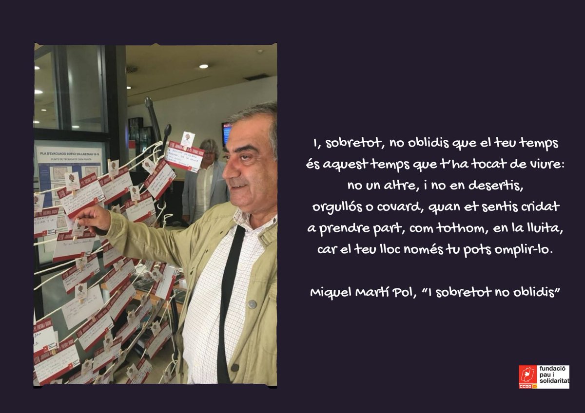 Pau i Solidaritat tweet media