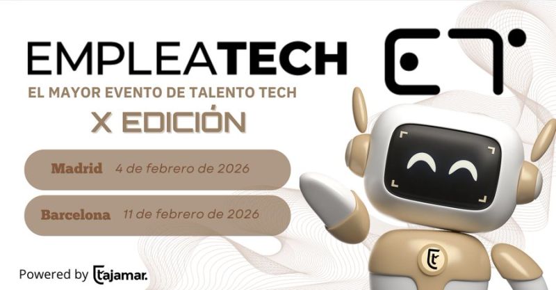 DigitalSkillsES's tweet photo. 👥 #EmpleaTech reunirá a +4.000 alumnos, 250 centros y +30 empresas.
🎙️ Desde #AMETIC moderamos una mesa sobre captación de #TalentoDigital.

📅 4 feb | 📍 La Nave (Madrid)
👉 https://t.co/cvXoPcRzPJ
#TransformaciónDigital https://t.co/BuXTWTvh23