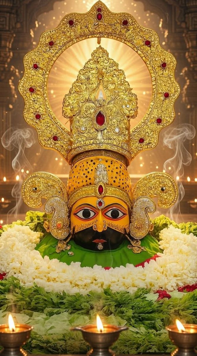 KhatuDhamm's tweet photo. Divine Darshan: Jai Shri Khatu Shyam Baba ❣️🙏 https://t.co/NWfExXPUmt