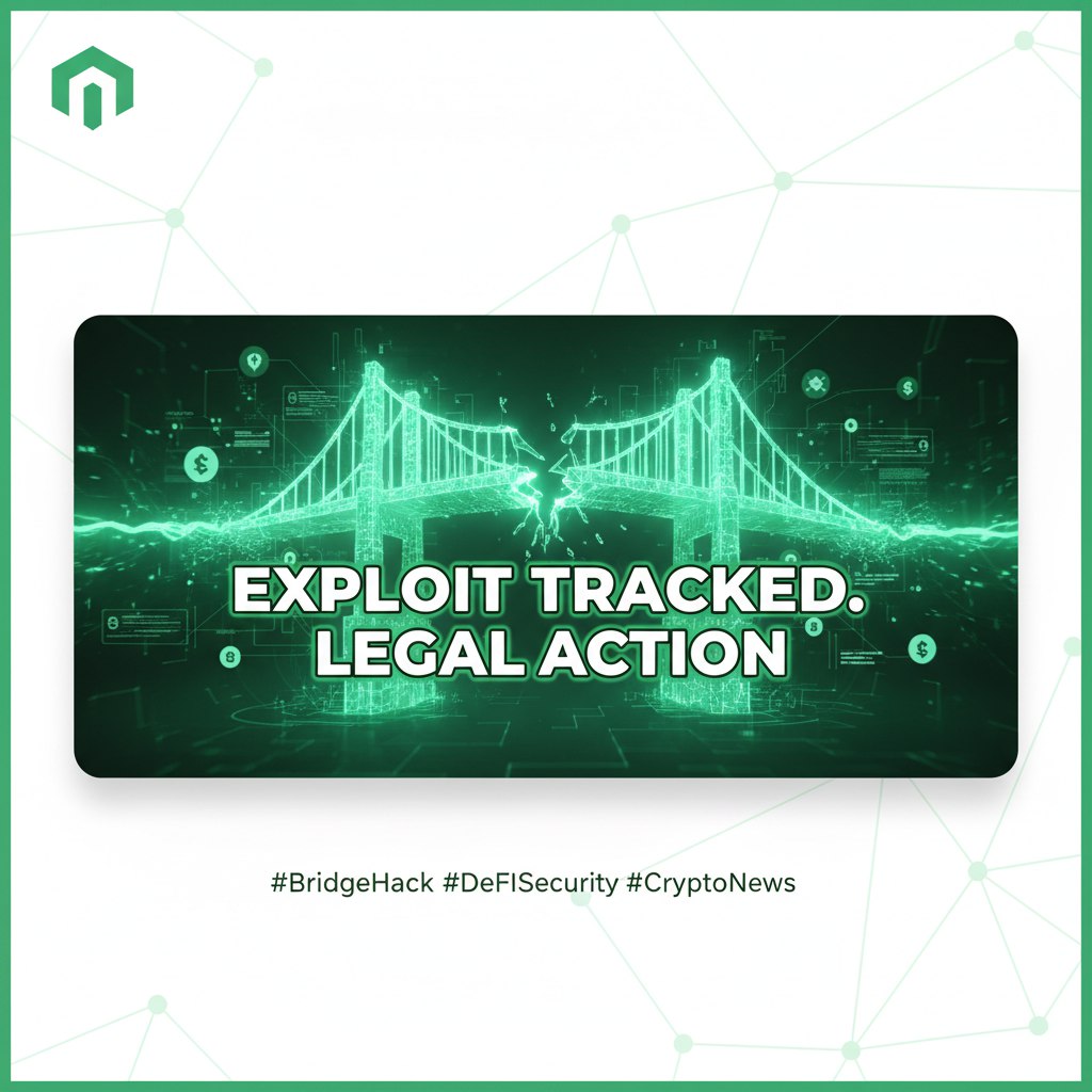 CapitalBay_news's tweet photo. DeFi Alert:

CrossCurve eyes legal action after a massive $3M cross-chain bridge exploit. They are tracking addresses for potential criminal and civil suits. Security focus tightens. 
#BridgeHack #DeFiSecurity #CryptoNews https://t.co/i30ii8cmiG