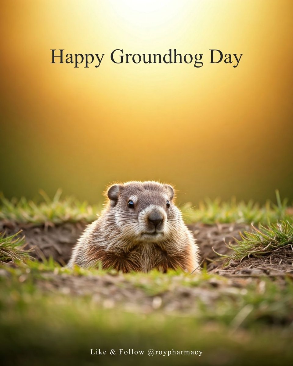 RoyPharmacy_'s tweet photo. Happy Groundhog Day! 🦫

No matter what the groundhog predicts, we’re here to keep your day bright and full of smiles!

#GroundhogDay #SpringOrWinter #PunxsutawneyPhil #RoyPharmacy #RoyUt #RoyRx https://t.co/JDk0FMFWYh