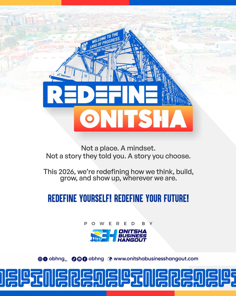 Same spriti. New energy. 

We're here to redefine onitsha 

#RedefineEdition
#RedefineOnitsha
#OnitshaBusinessHangout