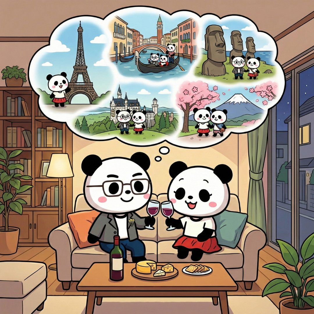 otto_panda_t's tweet photo. ワインは「値段」じゃなく「物語」でおいしくなる。
造り手の苦労を知ると、同じ一杯が違って感じる。
今夜も一口で世界旅行。🍷 https://t.co/mnuuaRRcCO