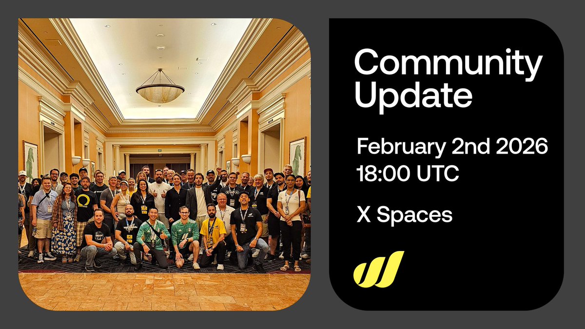 WorldMobileTeam's tweet image. Community Update: 2026 Roadmap

Save the time: 18:00 UTC, February 2nd, 2026 (TODAY)

📍 X Spaces: x.com/i/spaces/1OyKA…