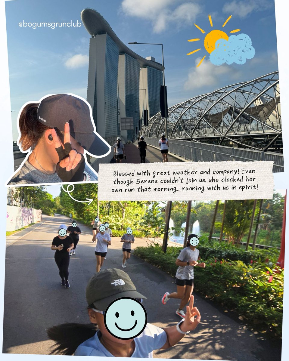 BogumSGRunClub's tweet photo. [Part 1 of 2] 

Ended January on the best note over the weekend! Running with @bogummy ‘s lifelong friends, sunny weather, new faces, endless chatter and a club that keeps growing. See you at the next meetup? Come join us! ◡̈

#parkbogum #bogummy #박보검 https://t.co/ICiPUdlKee