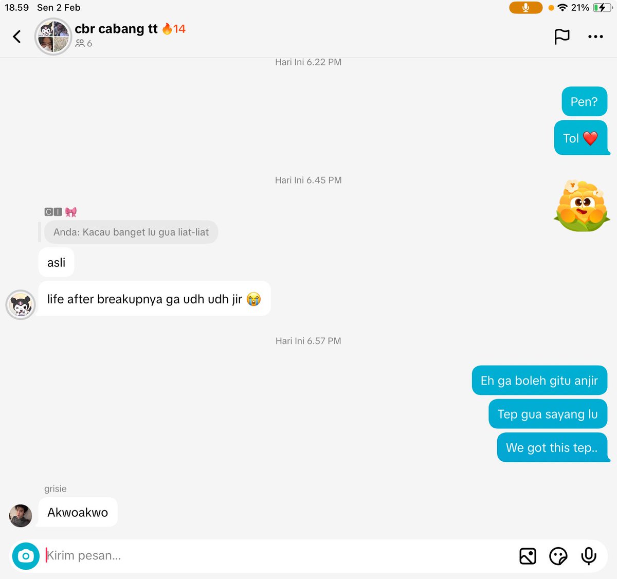 cutestesy's tweet image. KWKWKKWKW LUSI ANJJJJ KETAWA NGAKAK SAMA PALEN DI DC 😭😭😭😭😭😭