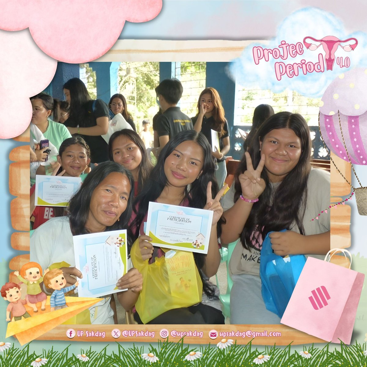 UPSakdag's tweet photo. We look back with gratitude on the successful implementation of 🌸 Project PERIODt 4.0 🌸, held on January 31, 2026, at Barangay Mambatad, Miag-ao, Iloilo 🩸🌱

#ProjectPERIODt 4.0
#UPSakdag
#OrganisadorNgBayan https://t.co/PLCtDj5HAN