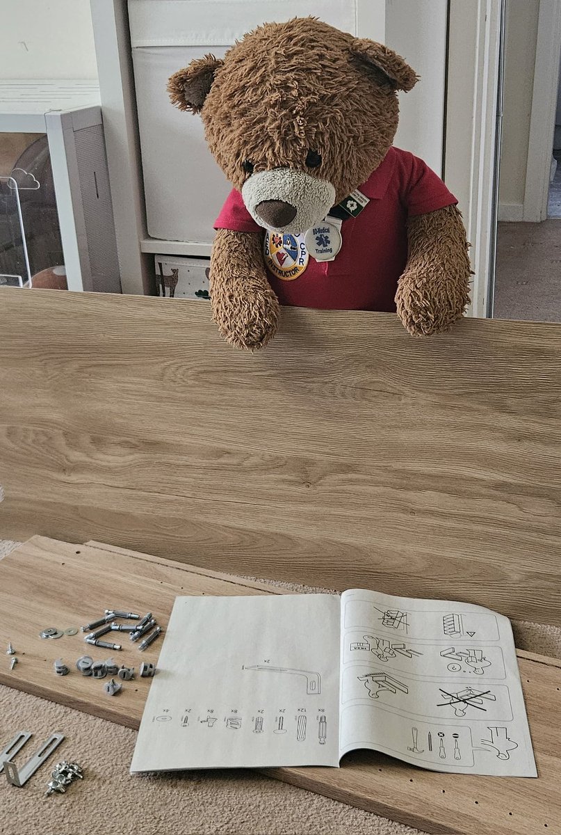 BDMed_Bear's tweet photo. Busy today building our little #BillyBookcase & #KALLEXcubby from @IKEAUK
So fun fact - I actually really enjoy building #flatpackfurniture & these were super easy! Just need to put the shelves in & I'm all done!
#bearswithjobs #MondayMotivation https://t.co/OptkhEuHu2