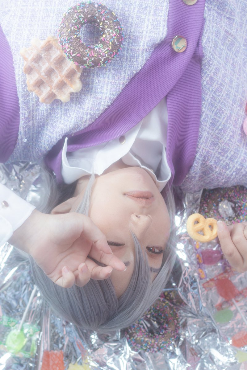 【コスプレ/mhyk】アクト・スイッチ

　　 💜🩷💜

　RUSKA SPICA
          Owen🐾

　　 🩷💜🩷

.
Photo:Reiさん(<a href="/Rei3_cos/">Rei</a> )
 #ゆめかわꕤ︎︎·͜·養生のシンデレラ1123
#まほやく_cos
#白兎コス記録