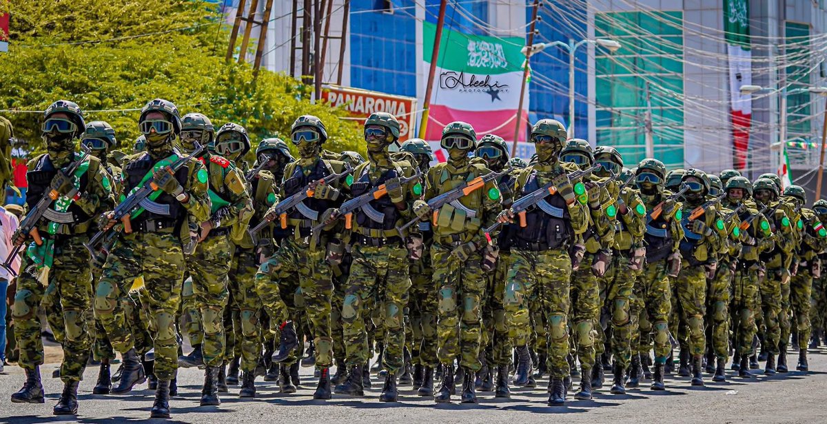 mohamed_matto's tweet photo. Congratulations to the Somaliland National Army 
Marking 32 years since its establishment a symbol of resilience, sacrifice, and national pride.
A strong army means a secure nation.
Victory to the Somaliland National Army ✊ https://t.co/JKHMBlBJ3z