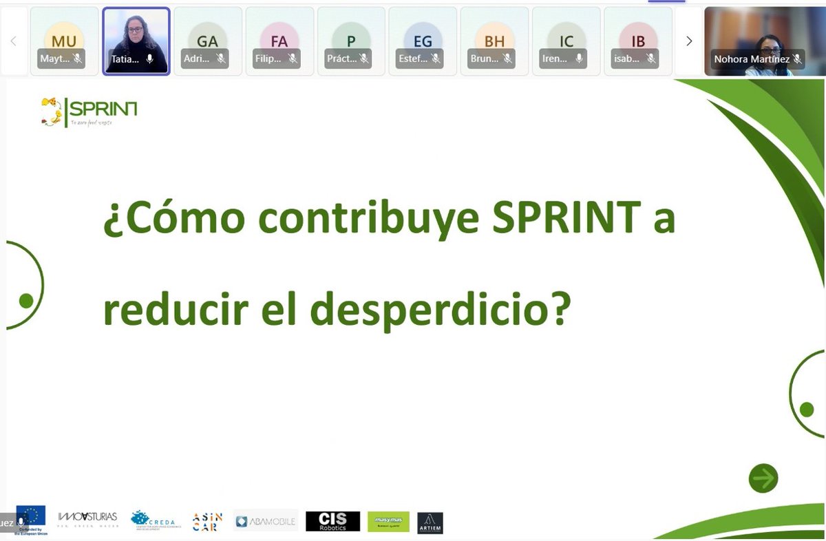 sprintzerowaste's tweet photo. 📢 Así fue el taller sobre la aplicación de la nueva Ley contra el Desperdicio Alimentario (29 de enero).
Una sesión práctica para empresas del sector agroalimentario, centrada en explicar la normativa y resolver dudas.
👉 https://t.co/s0LBmI44bz https://t.co/15WHZVQe9B